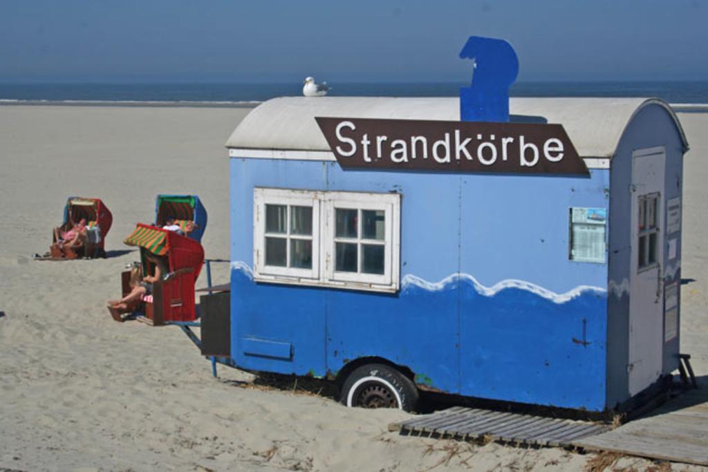 Ferienwohnung Inselresidenz Strandburg - Studio 110  Juist Exterior foto